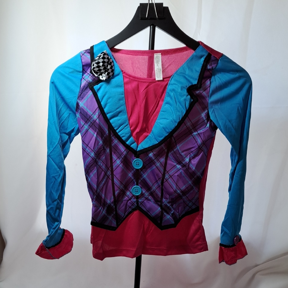 Colorful Plaid Kids Halloween Costume